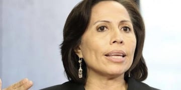 María de los Ángeles Duarte, exministra de Correa, se fugó de la embajada argentina en Quito. Foto: La Voz.