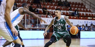 El Tucu Eduardo Gamboa, otra baja en Atenas (Leandro Gómez / La Liga).