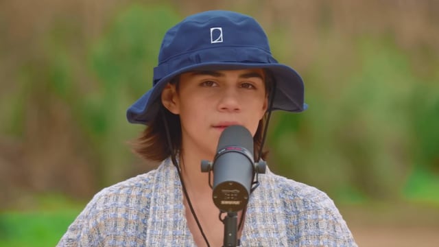 El cantante repasó sus máximos hits en el programa de este domingo.