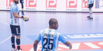 James Parker, el puntano figura de Los Gladiadores, la Selección Argentina de Handball.