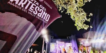 El desfile reunió alta costura y artesanía local con telar, randas y tinturas naturales en Tafí del Valle.