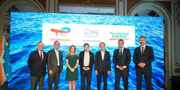 Melella participó del lanzamiento del proyecto gasífero Fénix