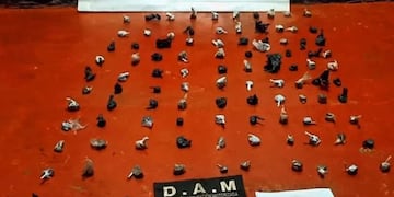 Desarticulan un punto de venta de drogas en Eldorado.