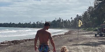 Ricky Martin festejó su día junto a su hija.