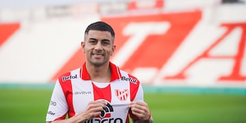 "Nacho" Méndez, nuevo jugador de Instituto. Volante que pasara por Talleres (Prensa IACC).
