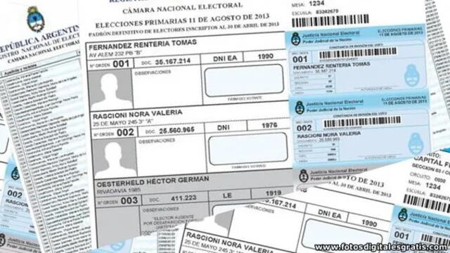San Juan ya tiene el padrón electoral provisorio.