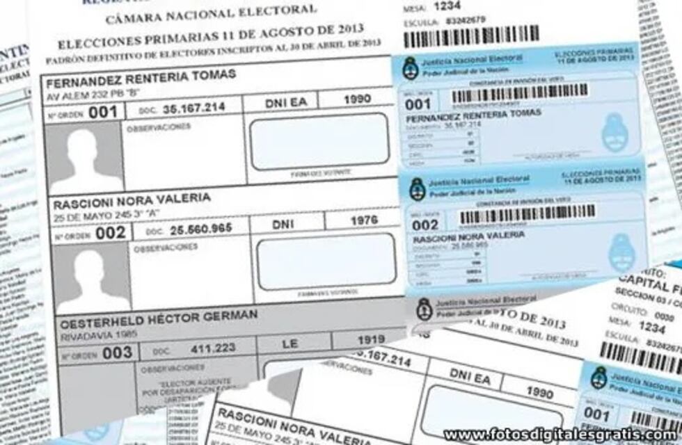 Elecciones 2023 en San Juan: cómo verificar si tus datos están bien en el padrón