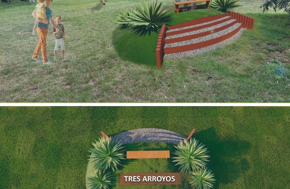 Se está construyendo en el Parque Cabañas un calendario corpóreo