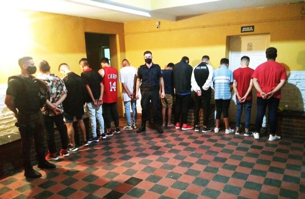 Once detenidos en Paraná tras ataque a un patrullero