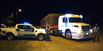 Contrabando de granos: incautaron 142 toneladas cuyo destino era Misiones. Gendarmería Nacional