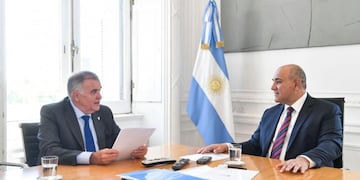 Jaldo y Manzur se reunieron en Buenos Aires