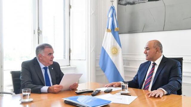 Jaldo y Manzur se reunieron en Buenos Aires