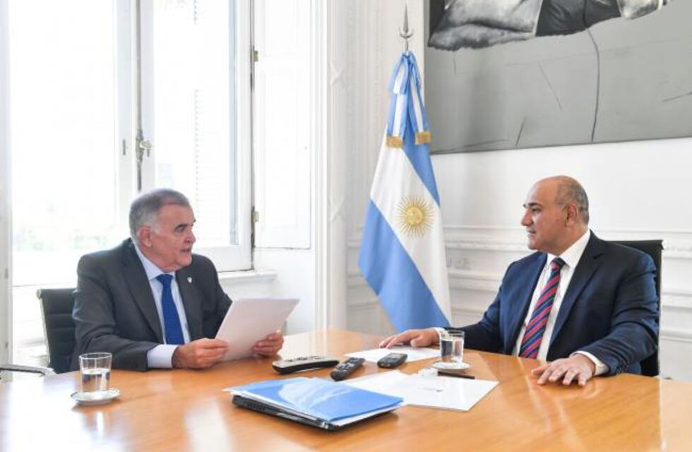 Jaldo y Manzur se reunieron en Buenos Aires