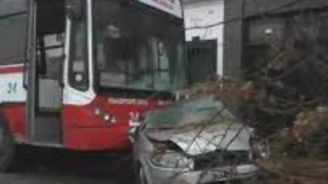 Múltiple choque en Boedo