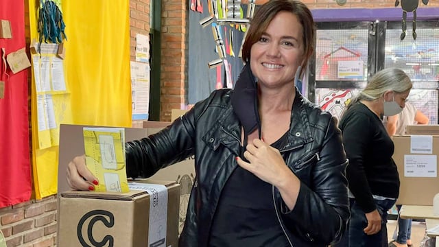 Votó Anita Martínez