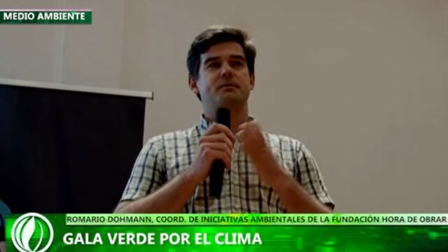 Gala Verde por el Clima en Misiones: Romario Dohmann y la importancia de la reforestación.