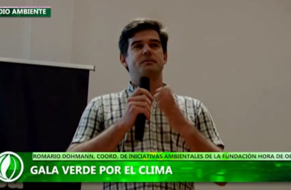 Gala Verde por el Clima en Misiones: Romario Dohmann y la importancia de la reforestación