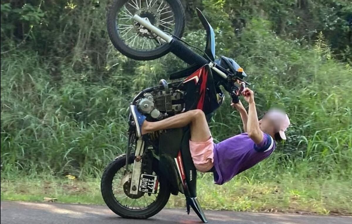 Secuestran una moto y abren una causa penal por conducción temeraria en Santiago de Liniers