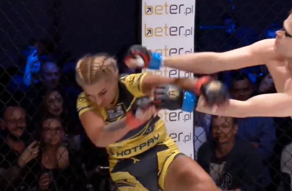 MMA: polémica por un combate de artes marciales mixtas entre un hombre una mujer