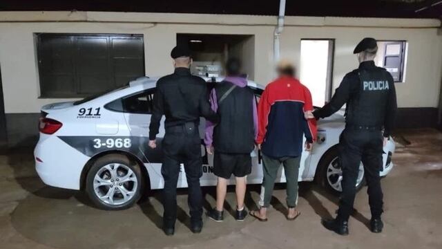 Oberá: dos hombres fueron detenidos acusados de un intento de robo.
