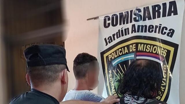 Jardín América: dos detenidos acusados de lesionar a otro con arma de fuego.