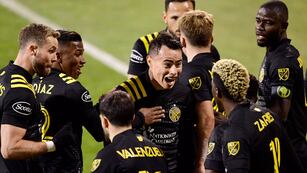 El talentoso enganche cordobés Lucas Zelarayán y otro golazos en la MLS, el torneo que jugará Lio Messi (Columbus Crew).