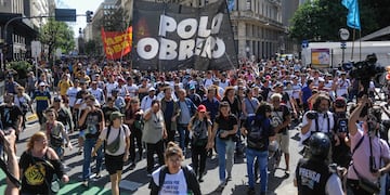 El referente del Polo Obrero Eduardo Belliboni fue procesado en una causa judicial (Foto: Federico López Claro)