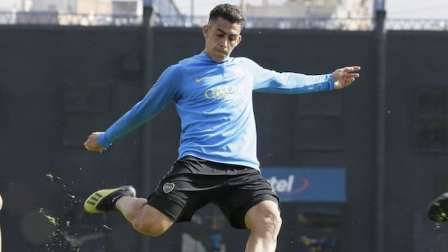 Cristian Pavón se entrenó por primera vez en Boca tras año y medio jugando en Los Ángeles Galaxy.