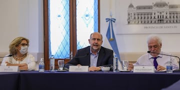 El rafaelino se mostró satisfecho con la decisión de la Casa Rosada ante las irregularidades en la campaña de vacunación contra el coronavirus. (@omarperotti)