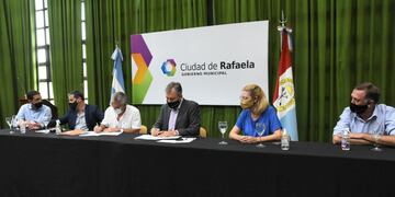 Cedieron dos predios para la construcción del Centro Logístico Internacional en el área industrial