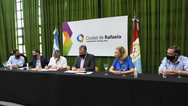 Cedieron dos predios para la construcción del Centro Logístico Internacional en el área industrial