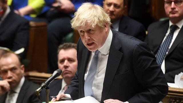 Boris Johnson, primer ministro de Reino Unido