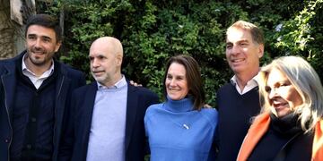 Horacio Rodríguez Larreta viajó a Azul