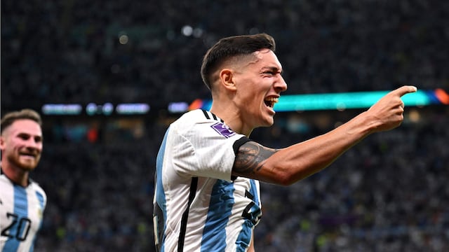 Nahuel Molina marcó un golazo en el Mundial Qatar 2022. (Prensa Fifa).