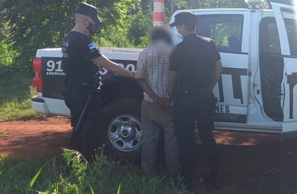 Terminó detenido por violencia de género contra su pareja en Colonia Mado