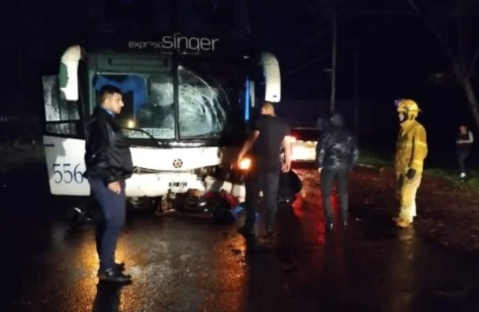 Dos de Mayo: automovilista resultó herido de gravedad tras chocar con un colectivo