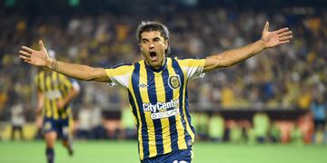 Ignacio Malcorra marcó para Central y puso ventaja en el primer tiempo