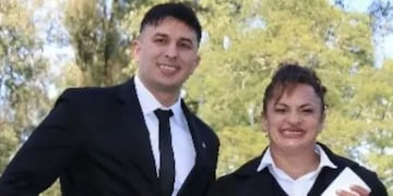 Locomotora Oliveras y su hijo Alejandro