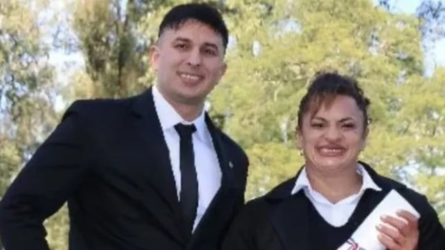 Locomotora Oliveras y su hijo Alejandro