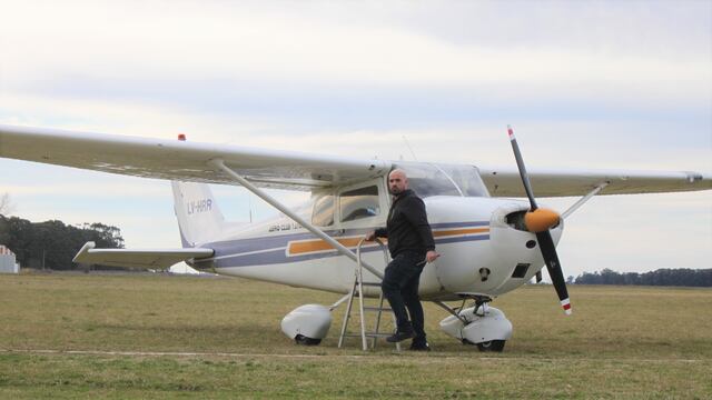 Así es el aeroclub de Tandil