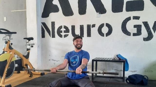 Santiago Milanesio (26), futuro Profesor de Educación Física. Foto: Instagram @milanga9