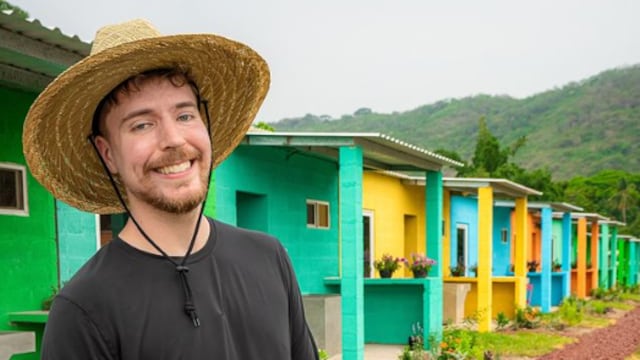 Quién es MrBeast, el youtuber estadounidense que regaló 10 casas a familias en Argentina.