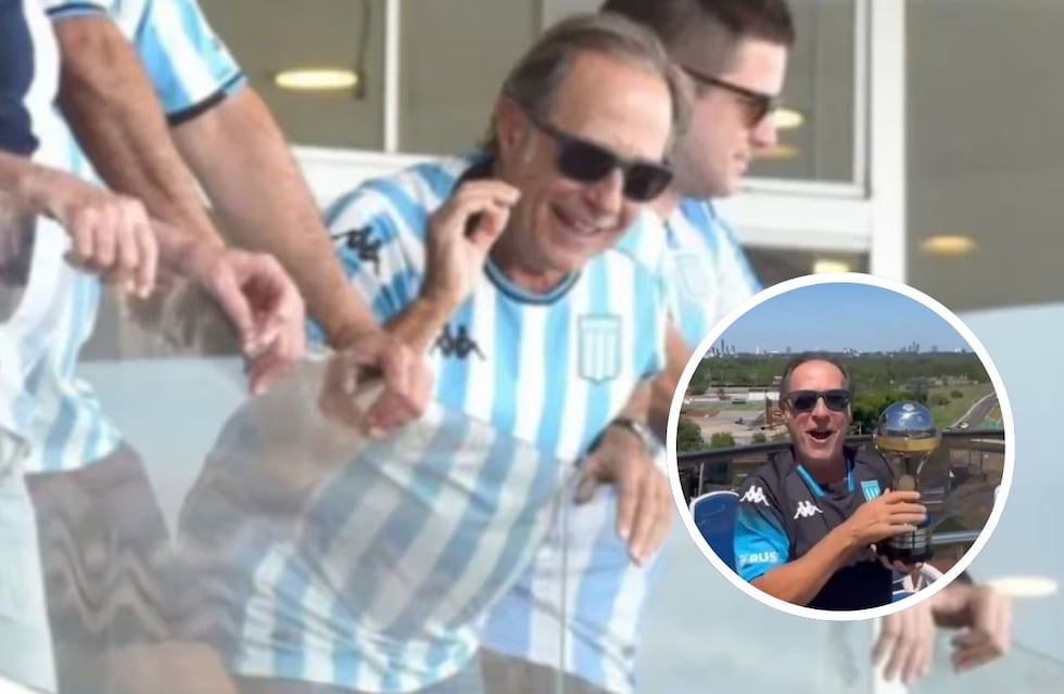 El infaltable festejo de Guillermo Francella tras la victoria de Racing en la Copa Sudamericana: “Hermosa mañana”