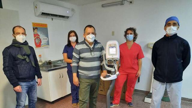 El Centro de Salud de Tres Arroyos incorporó un Inyector de Contraste único en el sur de la Provincia