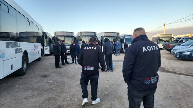 Paro de transporte urbano e interurbano afecta Villa Carlos Paz