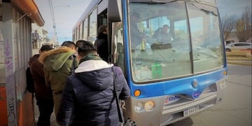 Río Grande también adoptó el paro de transporte público