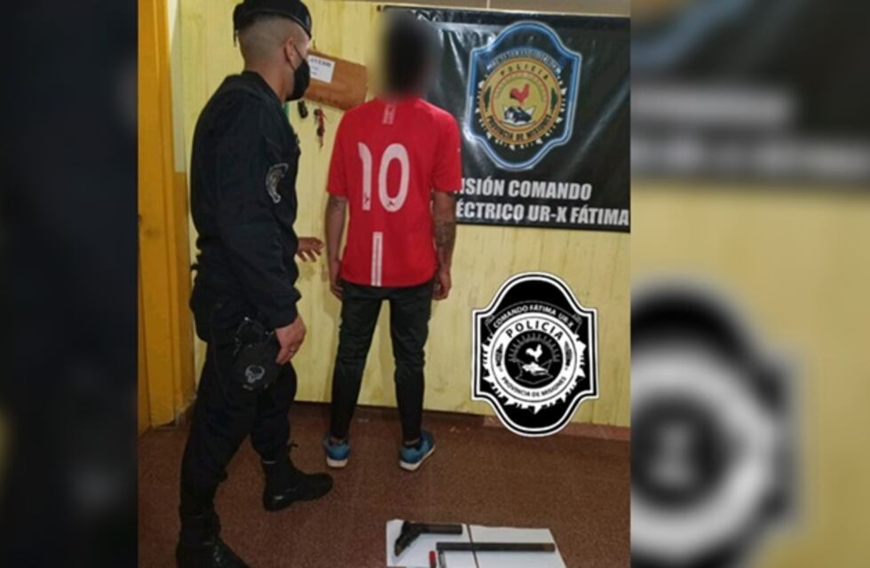 Un joven terminó detenido por atemorizar a sus vecinos con una “tumbera”