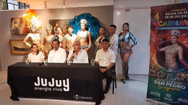 El intendente Bravo dijo que a San Pedro llegarán "comparsas de Perico, El Carmen, Palpalá, San Salvado, Fraile Pintado, Libertador General San Martín y zonas aledañas”.