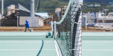 Quedaron habilitadas las canchas de tenis municipales