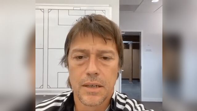 Matías Almeyda y un video para los chicos del Barrio San Francisco